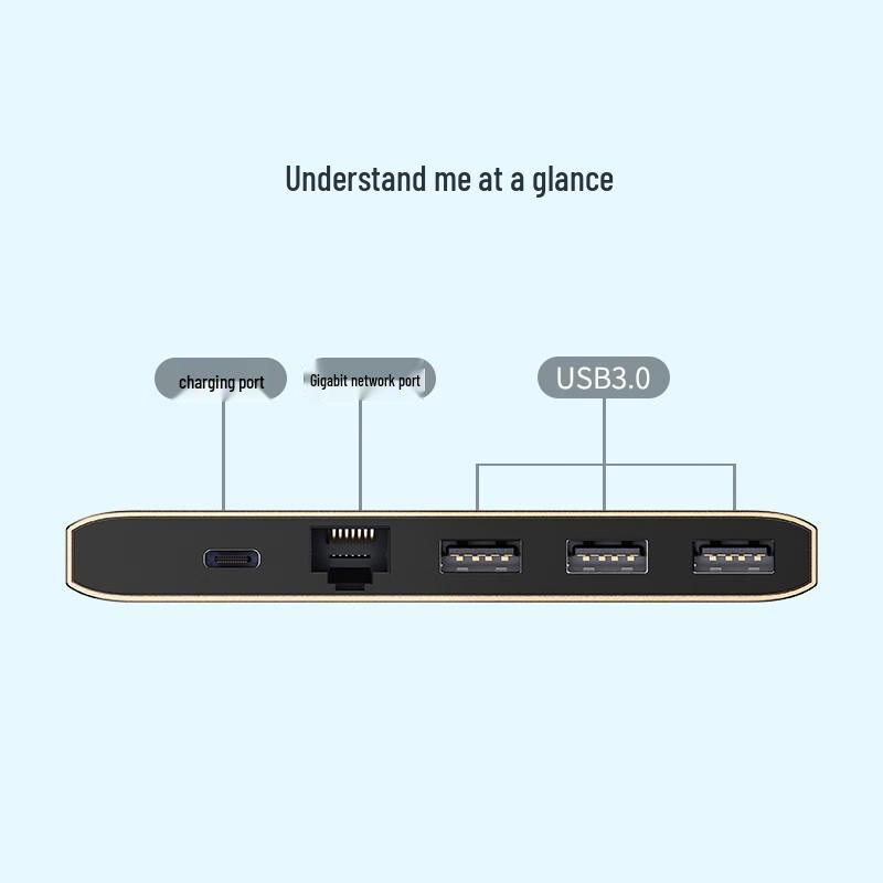 Адаптер UGREEN USB-C к Gigabit Ethernet