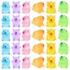 30 Pack Luminous Capybara Figures Colored Mini Resin Capybaras Glow In The Dark Miniature Capybara Tiny Little Small Animal Toys