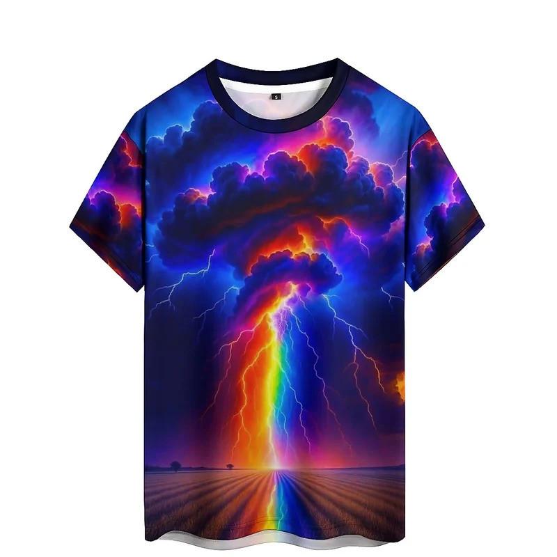 3D Retro Cute Graphic Kids Short Sleeve T Shirt O Neck Loose Daily Outdoor Summer Top