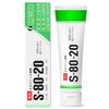 6 без добавок, уход за полостью рта при неприятном запахе изо рта, пародонтите, низкое раздражение, без абразивов, можно глотать, лечебная, гелевая зубная паста для взрослых, S8020,