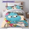 Nicole Watterson Pattern Bedding Home Decoration Birthday Gift ( 1 duvet cover + 2 pillowcase, without core),fan merchandise.