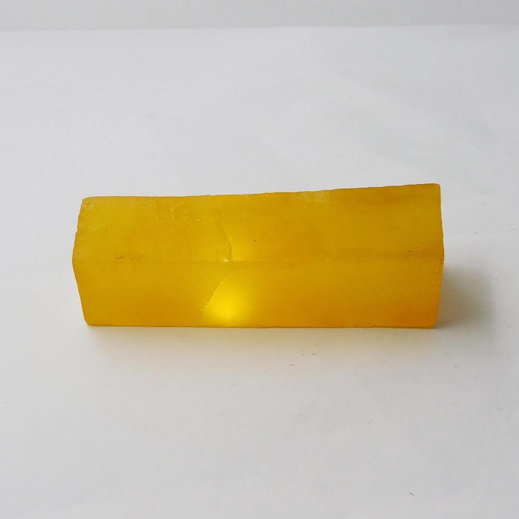 Yellow Sapphire Rough Natural 390.45 Ct Uncut Raw Rough Loose Gemstone
