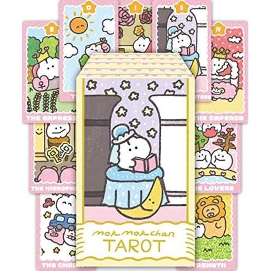 Таро Mokumoku-chan кролик карта, которую хочется погладить. Оно милое, популярно среди новичков. Включает японскую брошюру. Официальный продукт.