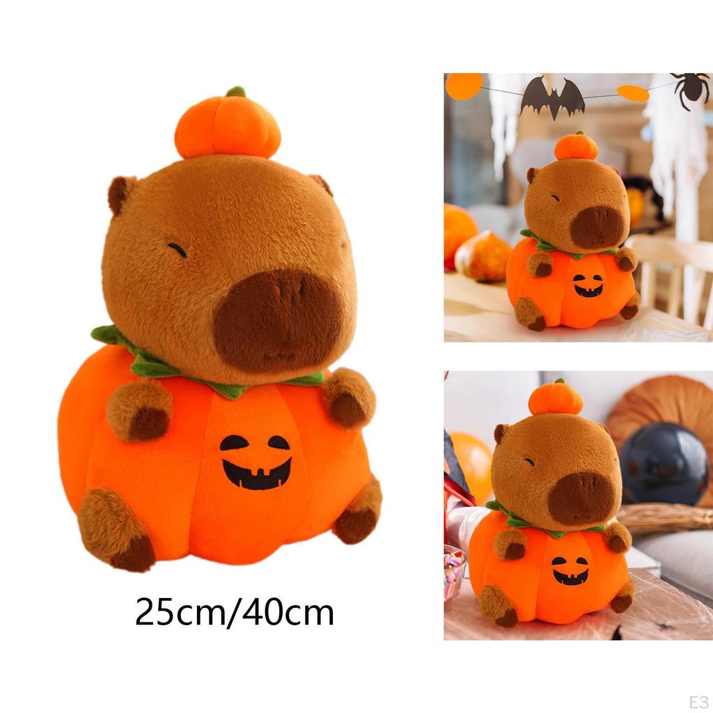 Plush Pumpkin Doll Stuffed Toy Figure for Adults