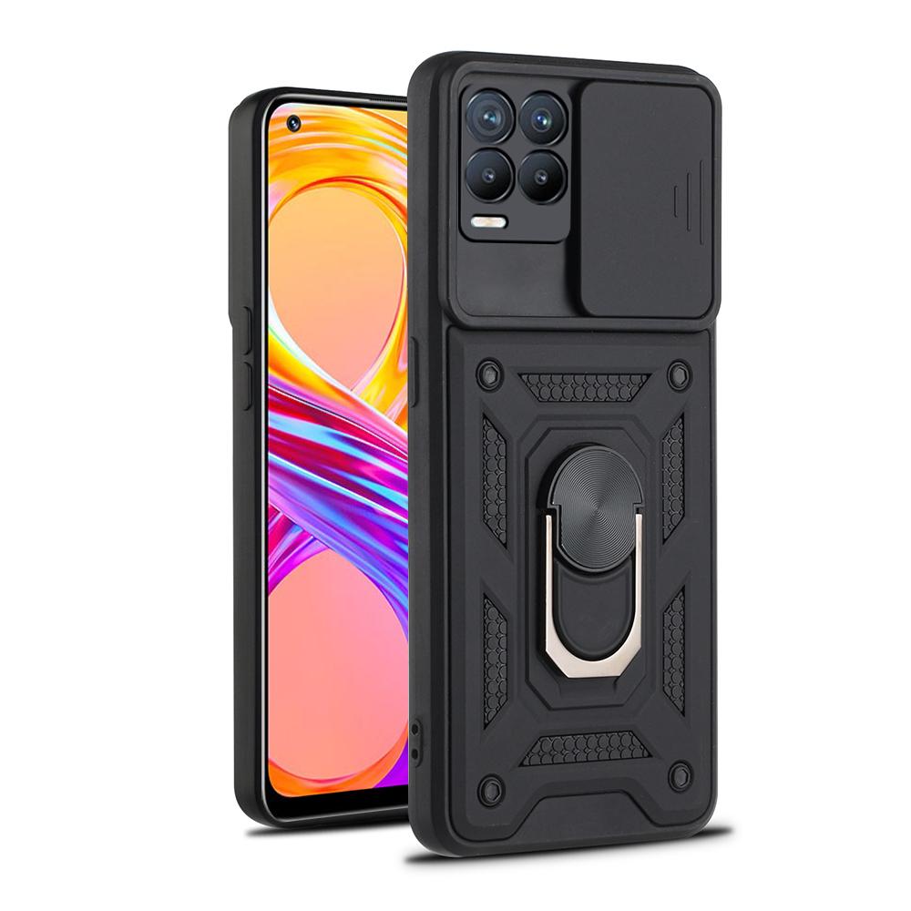 Для Realme 8 Pro Чехол Защитная Камера Броня Чехол Для Телефона Для Oppo Realme 8 Realme8 Pro 8Pro Магнитный Держатель Кольцо Чехол Коке