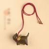 Японская Модная Бижутерия Сандаловое Дерево Форма Кошки Подвеска для Сумки Цепочка для Мобильного Телефона Милый Брелок