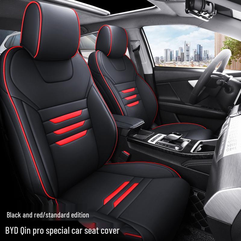 LS Custom Чехол на сиденье автомобиля с полной защитой для BYD Qin Pro - Спортивный дизайн для любого сезона