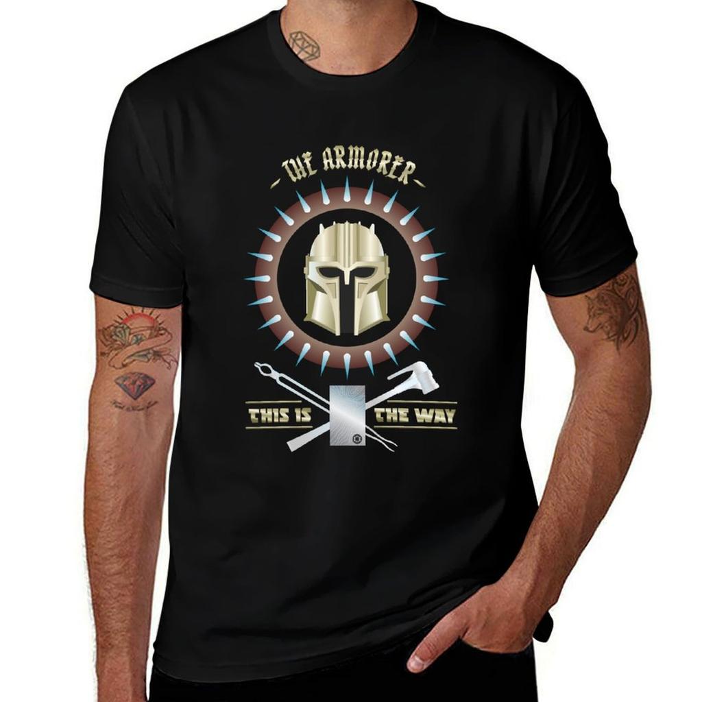 Golden Helmet The Armorer Beskar Tshirt Basic Comfort Fit Tshirt For Unisex