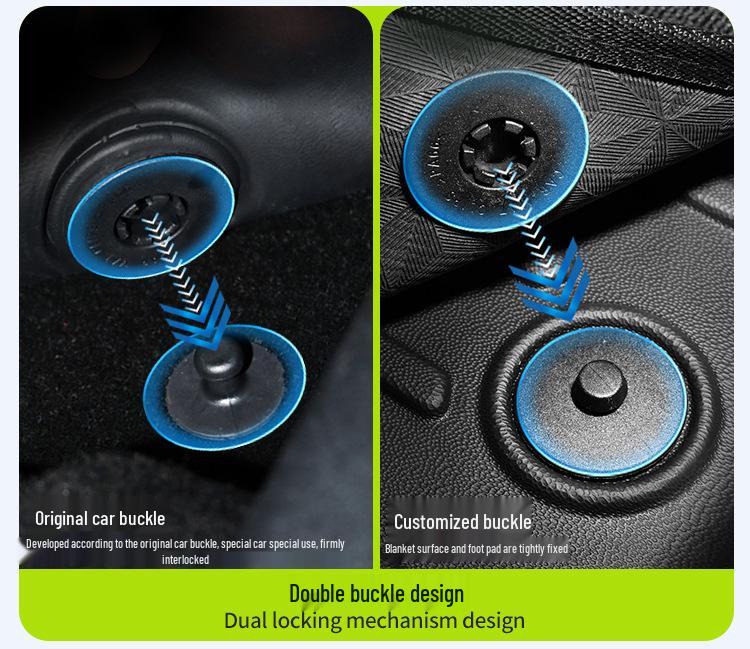 Экологичные коврики для пола из ТПЭ для Buick Velite 6 2020-2024