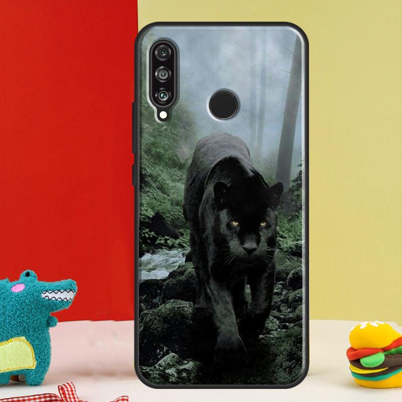 Чехол с принтом Гепард Пантера для Huawei Nova 12s 12i 11i 8i 9 10 SE Y91 Y90 Y60 Y70 Y72 Y61 P20 P40 P30 Lite P60 Pro