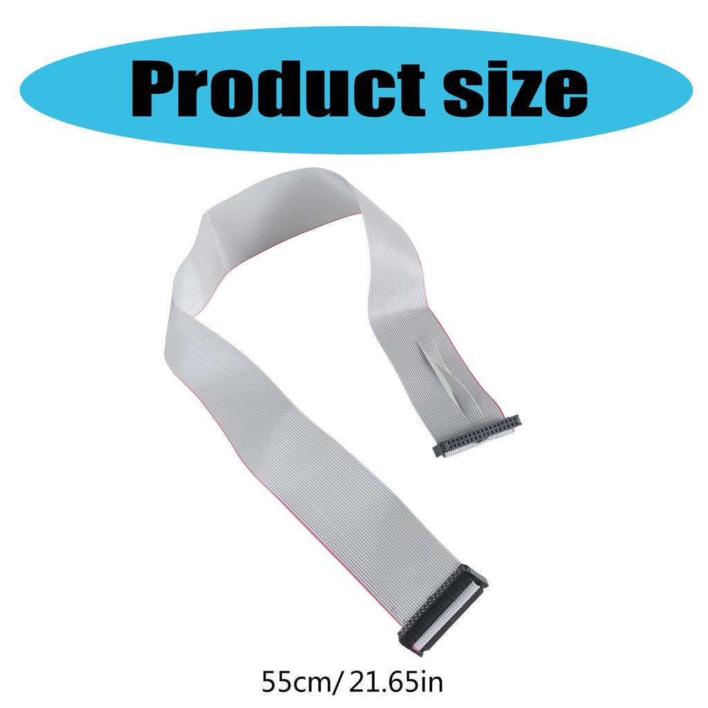 34-контактный удлинительный кабель для имитации флоппи-дисковода, плоский ленточный кабель, гибкий ленточный преобразователь для имитации дисководов 55 см