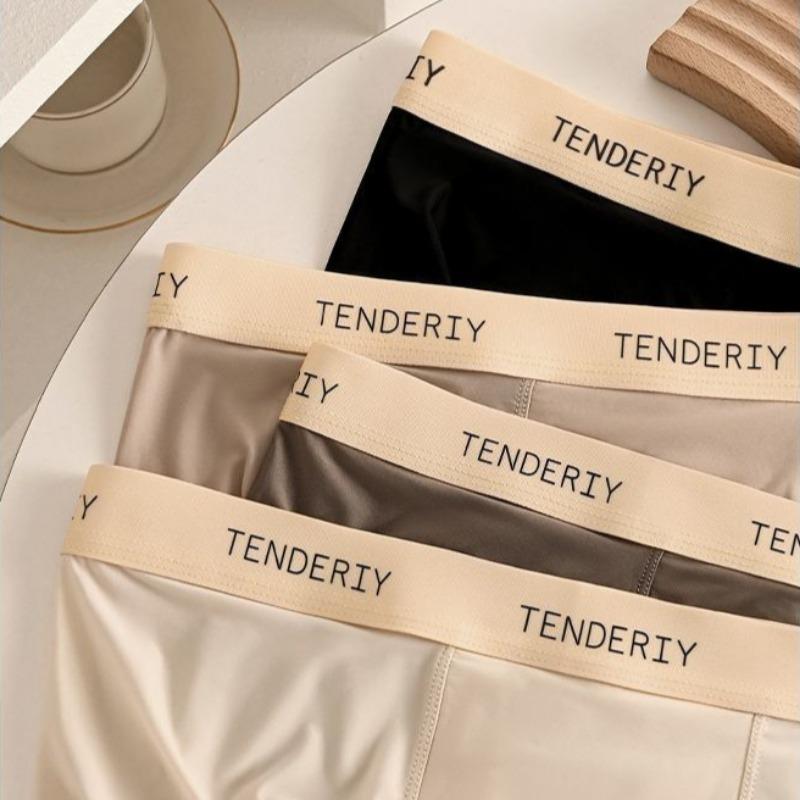 Ультратонкое мужское нижнее белье Ice Silk, быстросохнущее, удобное, простое, летнее, мужские трусы-боксеры, антибактериальное, дышащее мужское нижнее белье