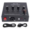 Microphone Preamp Enhance Sound Quality 48V Power XLR Output Dynamic and Condenser Mic Booster for Recording Studio