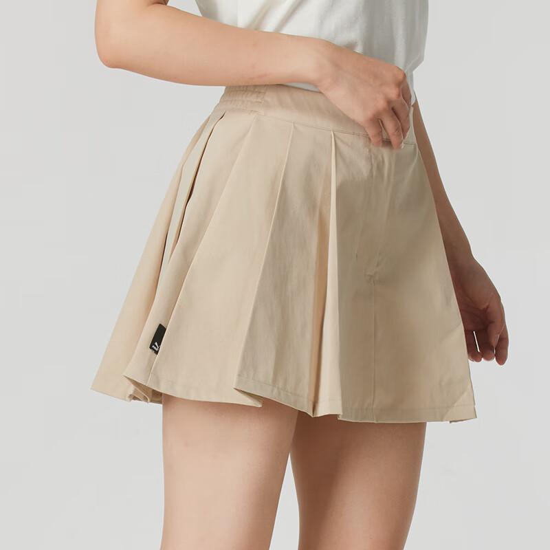 Puma Ss24 однотонная дышащая спортивная короткая повседневная юбка женская коричневая 630945-83