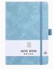 High Quality Custom A5/A6/A7 Notebook New Arrival  Office Journal PU Leather Hardcover with Elastic Band Pocket Diary