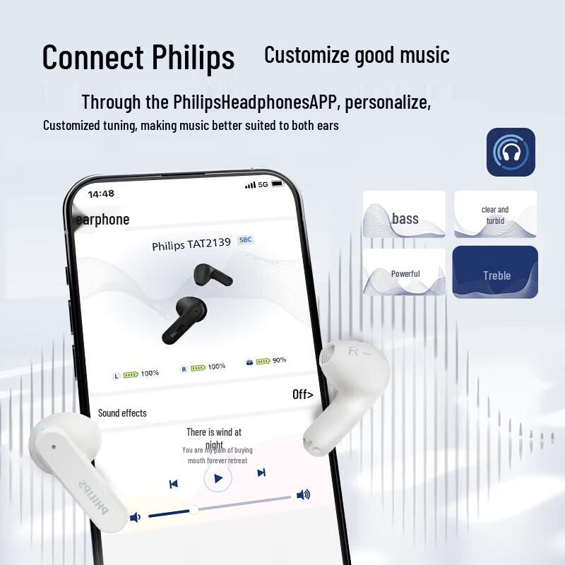 Philips Беспроводные Bluetooth-наушники