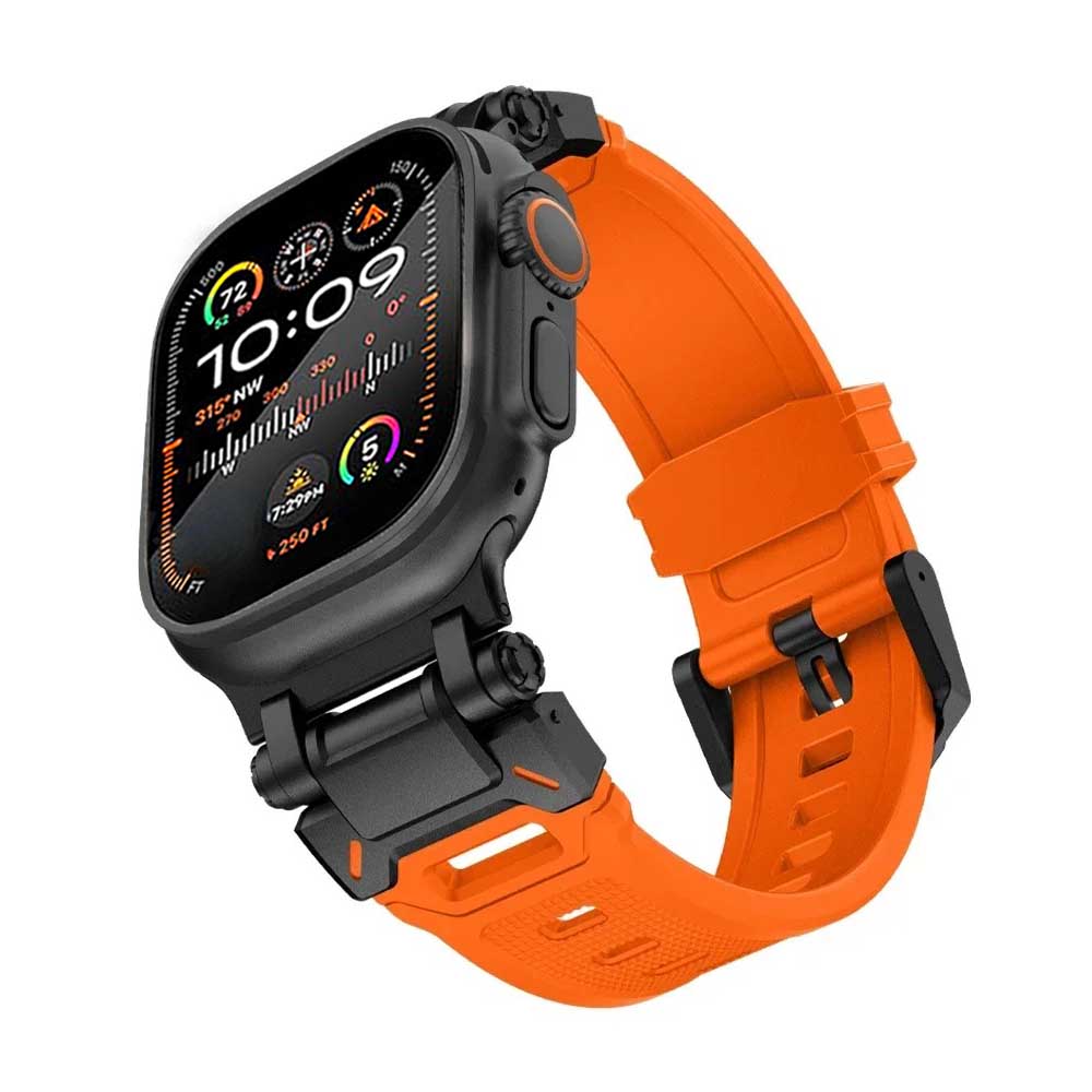 Прозрачный силиконовый ремешок для Apple Watch Ultra 2 49 мм Серии 9 8 7 45 мм Мягкий резиновый ремешок для iWatch 6 5 4 se 42 мм 44 мм Correa