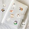 500 шт./рулон Q Lazy Cats Kids Rewards Наклейки - DIY Scrapbooks Декор Альбом Запечатывание Этикетки Наклейки