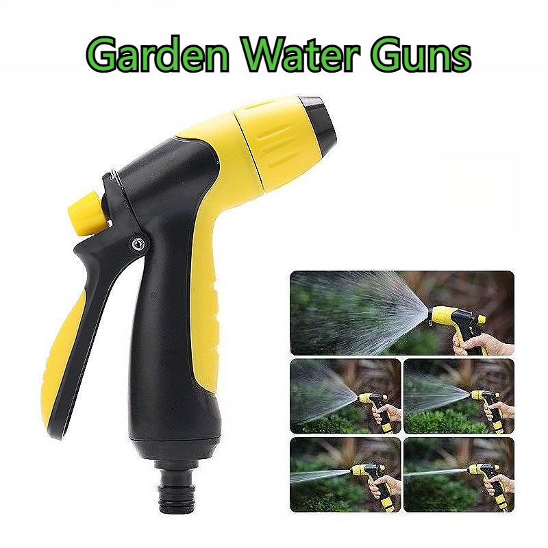 Adjustable Car Wash Gun Garden Hose Watering Nozzle Sprinkler Portable High-pressure Water Guns Gardening Tools and Equipment