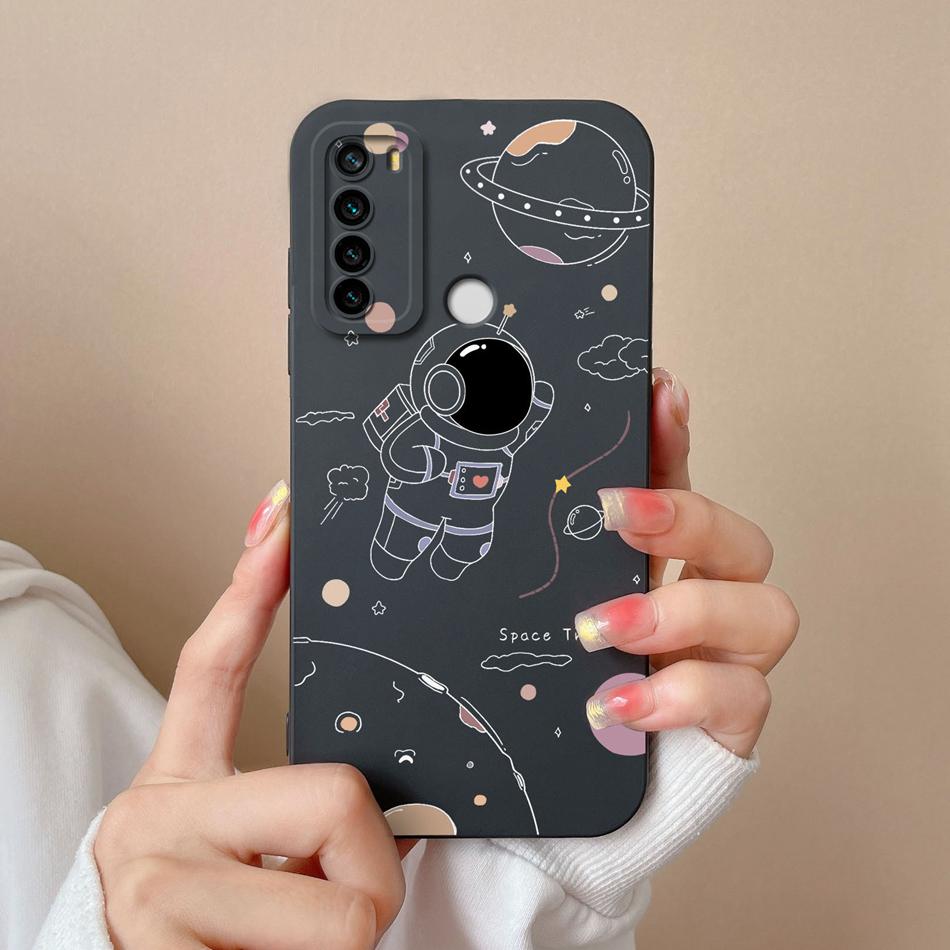 Чехол Для Redmi Note 8 Pro Забавный Дизайн Мягкий Жидкий Силикон Улучшенная Защита Камеры Задняя Крышка Для Xiaomi Redmi Note8 8Pro Coque