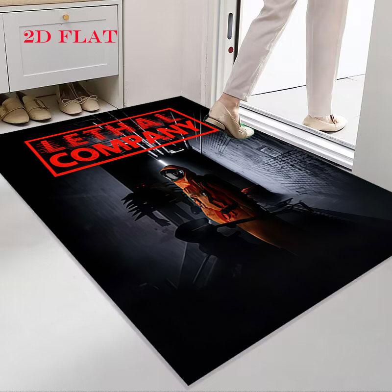 Lethal Company Carpet Rug for Living Room Bedroom Home Sofa Decoration,Kids play Nonslip Floor Mat