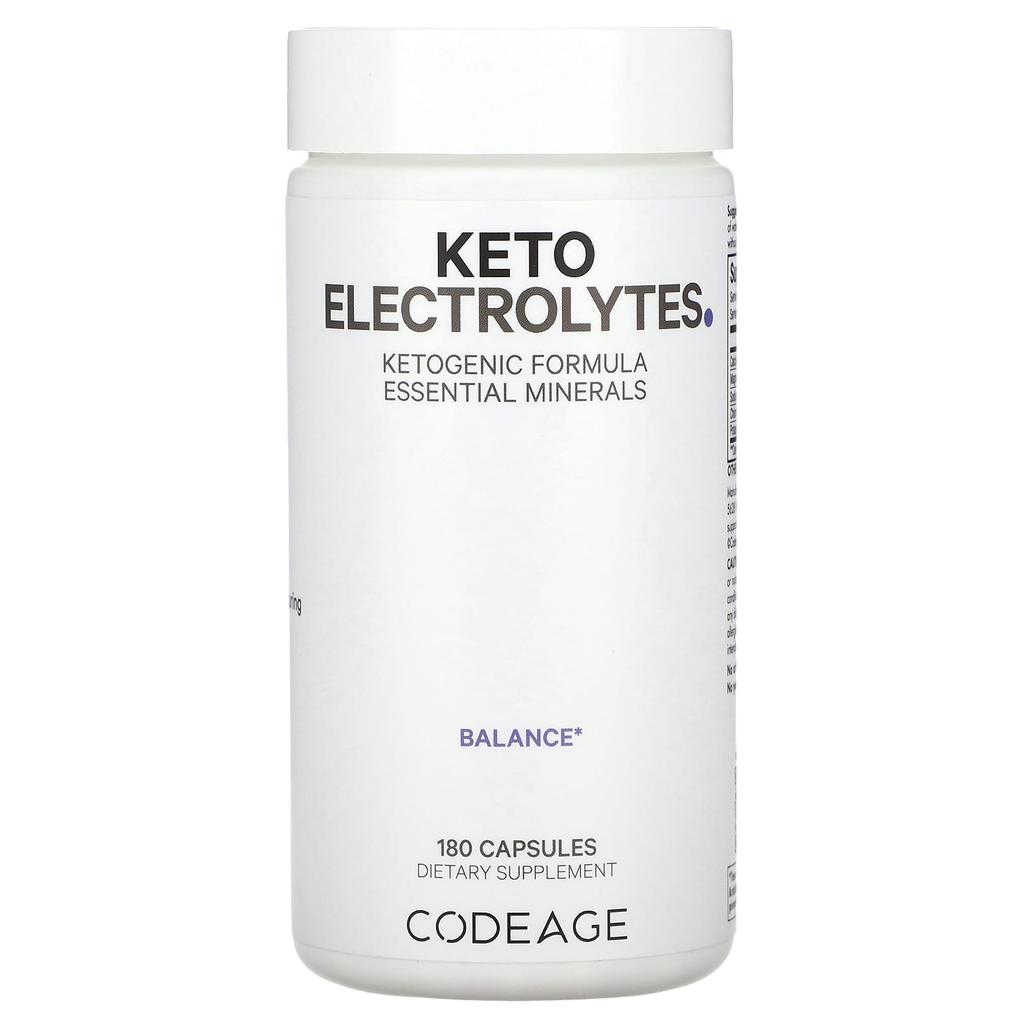 Codeage Кетоэлектролиты, 180 капсул
