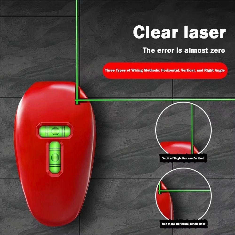 360° Rotation Laser Level Multi Purpose Laser Measure Device Infrared Level DIY Project