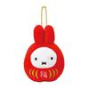 Miffy Lucky Daruma Mascot Key Chain H12 X W8 X D7cm 603961