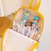 Большая вместительная сумка для хранения, ручная коробка для канцелярских принадлежностей, симпатичная мультяшная сумка для ручек, девочка