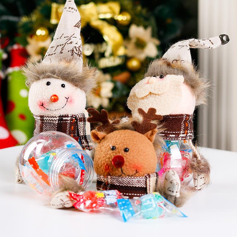 Delightful Christmas Candy Jar With Whimsical Reindeer For Kids Holiday Celebrations