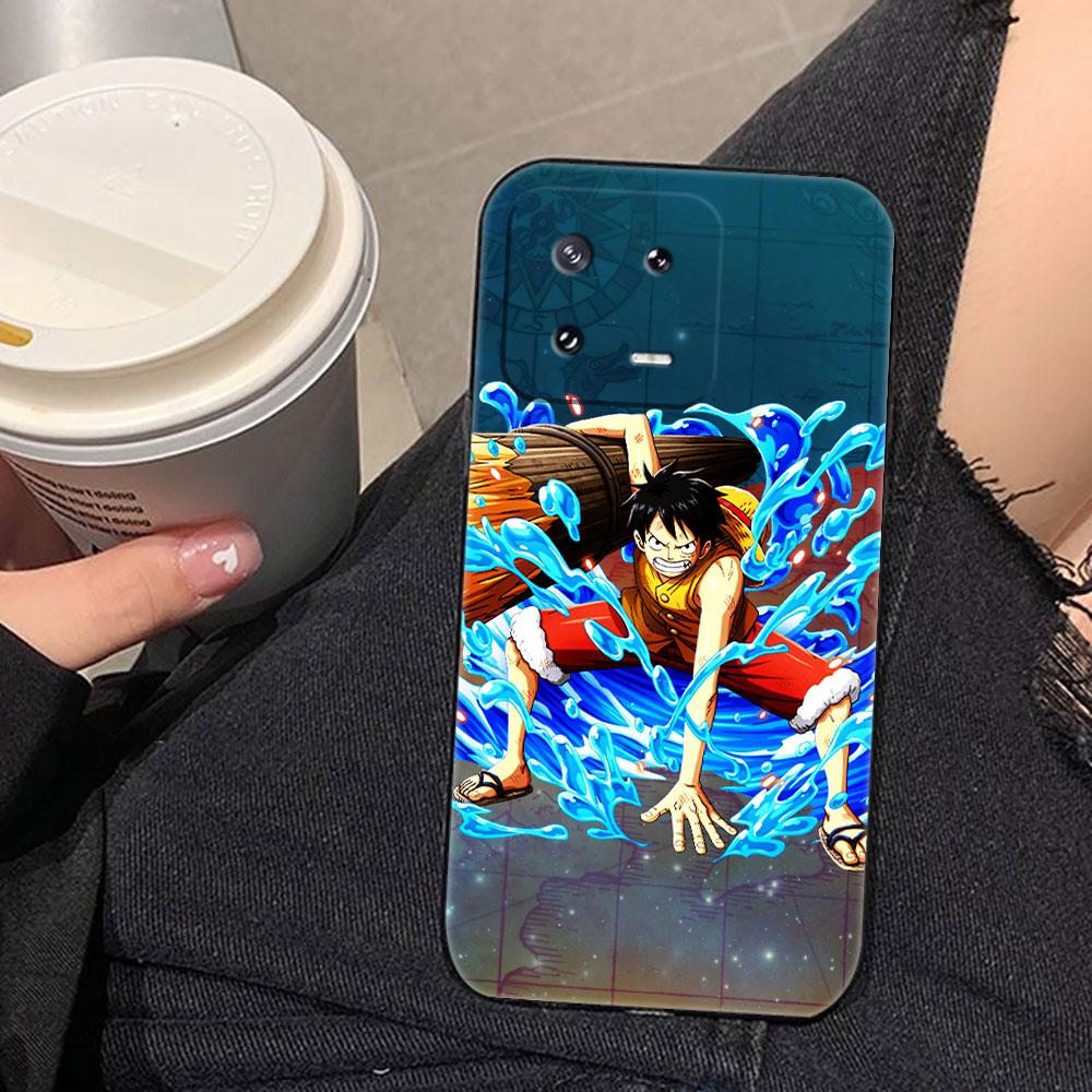 Чехол для телефона с рисунком из аниме One Piece Луффи для Xiaomi 15 15T 14 14T 13 12T 11 11T POCO F8 F7 F6 F5 X7 X5 M6 M7 PRO Ultra DIY Чехол