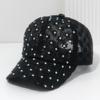 Lightweight Summer Baseball Cap Flower Embroidery Outdoor Sun Hat  Female Fashion