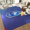 1PC France Football Emblem Floor Mat for Living Room, Game Rooms, Office, Bedroom, Office Floor Mat Playful Design, Christmas fan gifts