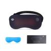 GRAPHENE TIMES Hot Eye Hot Eye Mask for Restful Light No Pressure 2 Level Temperature 1 Hour 3D Sleeping Eye Sleep Business Eye Black Mask,