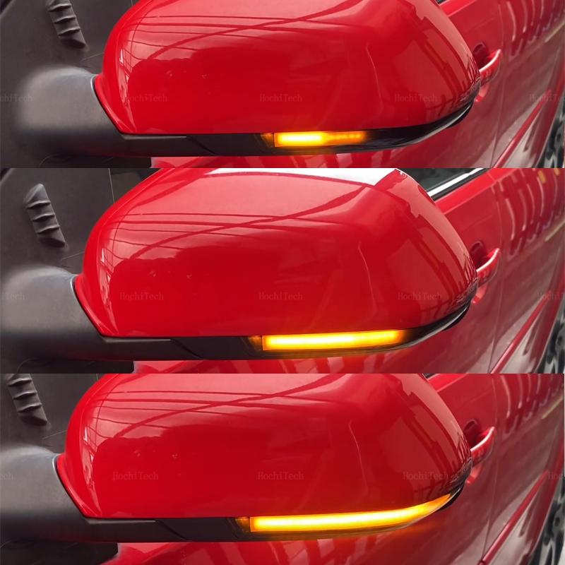 Динамические светодиодные указатели поворота, индикатор зеркала заднего вида, повторитель мигалки для VW Polo MK4 FL Skoda Octavia 2006 2007 2008-2010