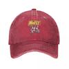 Винтажная Панк-кепка McFly Unisex Потертая Стирка Головной убор Рок-тур Летний Подарок Кепки Кепка