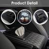 Car Armrest Cushion, 5-in-1 Design with Cup Holders, car Center Console Cover, Tissue Box, Multifunctional Arm Rest Cover for Car with Cup