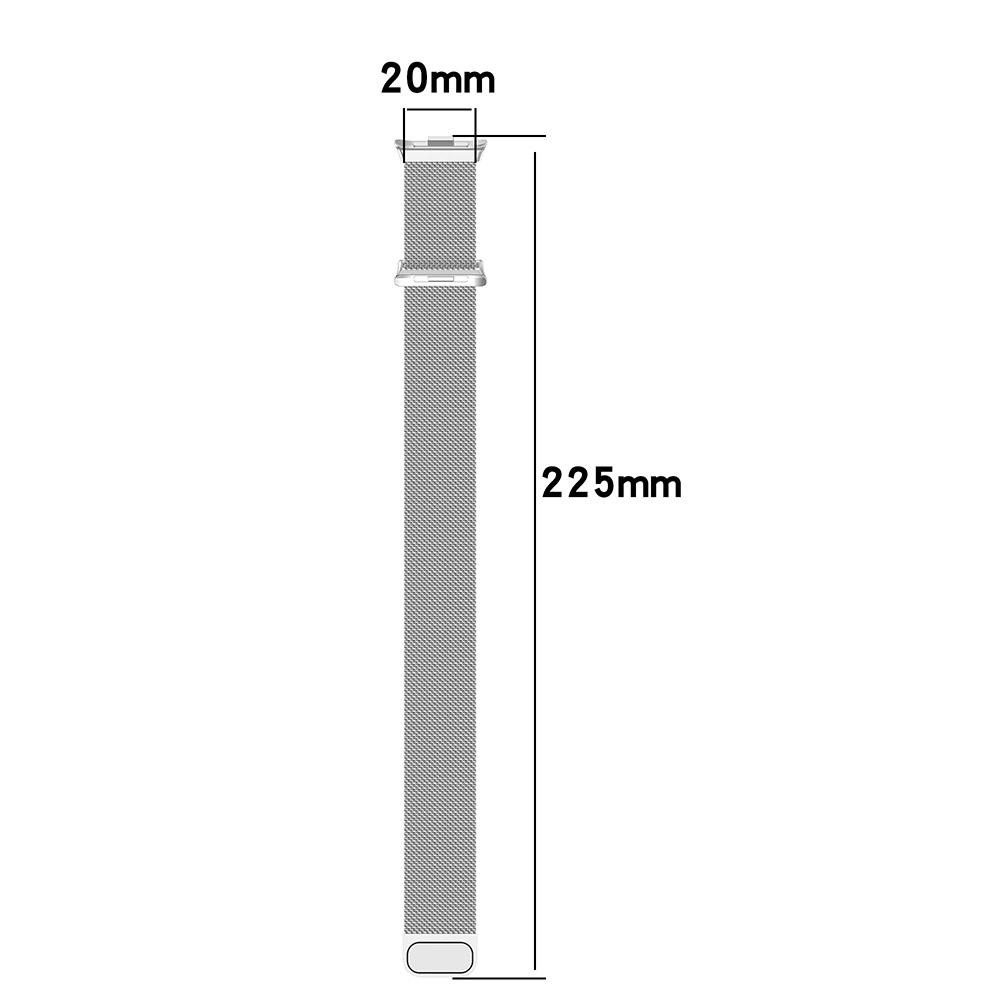 Milanese Loop Strap For Xiaomi Mi Band 9 Pro/Mi Band 8 Pro Stainless Steel Mesh Watchband for Redmi Watch 4 Bracelet Wristband