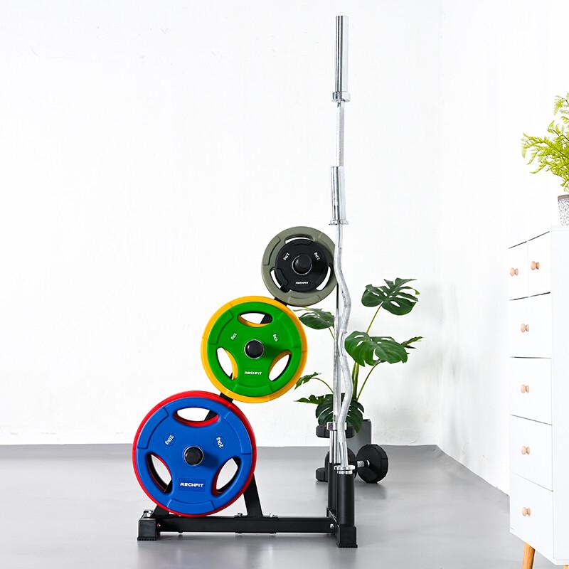 RuiZhi Gym Barbell and Plate Storage Rack