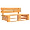 Day and Night - Day and Night Garden Pallet Bench Honey Brown Wood
