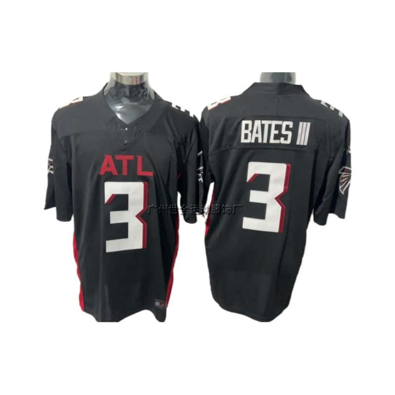 Mens Embroidered American Football Jersey Team Sports Rugby Training Shirt Cotton Blend Fall Winter