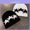 Minimalist Star Knit Beanie For Men Women Winter Warmth Casual Headwear