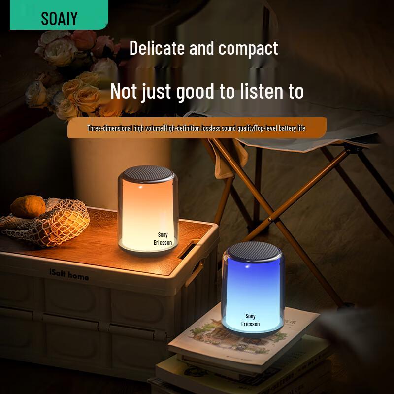 Soaiy Portable Bluetooth Speaker