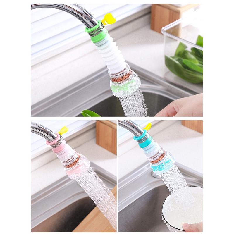 Вращающийся на 360 градусов адаптер для очистки воды кран-переходник для душа кухонные гаджеты удлинитель для крана фильтр для воды экономия воды изящные ювелирные изделия