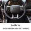 Комплект интерьера Haval Big Dog: Панель переключения передач и наклейки на двери с текстурой персикового дерева