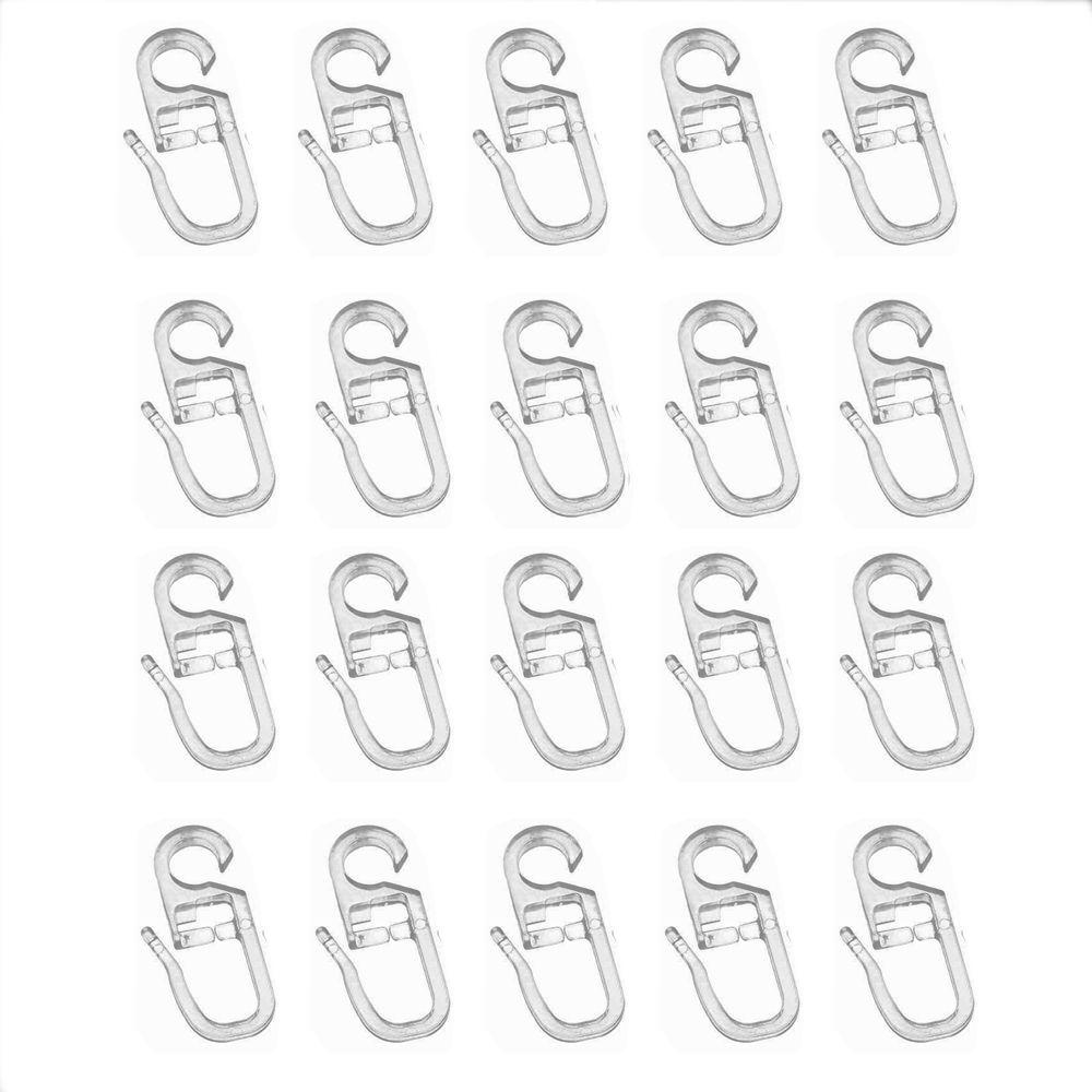 Plastic Durable Curtains Fixing Special Curtains Accessories Wall Ring Curtain Hooks Sliding Hook