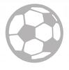 Pendant, openwork decoration, football ball, size: 1.25