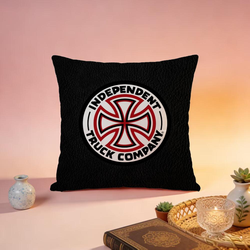 Trending IIndependent Skateboardses Cushion Cover Premium SkinFriendly Pillow Case MultiPurpose for Home Office Travel