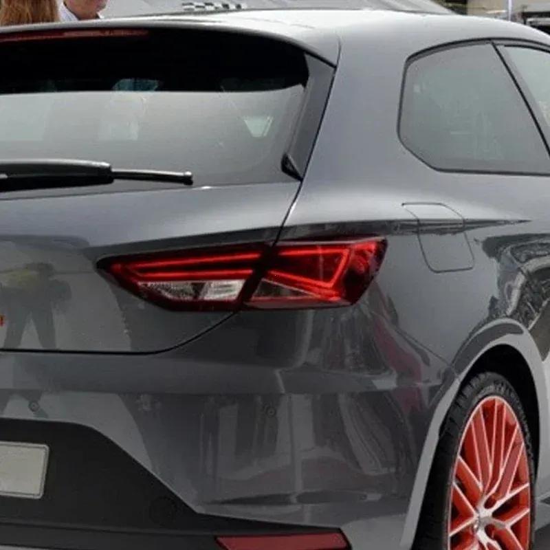 Накладка на окно автомобиля, спойлер для Seat Leon 5F FR Mk3 MK3.5, 5 дверей, задняя крыша, крыло, боковой край, хвостовой клапан, задний спойлер на окно багажника, спойлер для губ