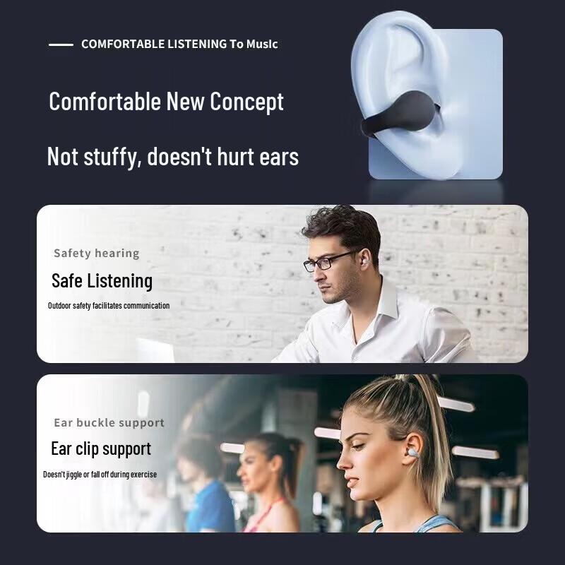 Lefit TW01 True Wireless Bluetooth-наушники-клипсы